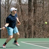 <p>Alec Roslin of Armonk won at singles and doubles with Harry Solomon to lead Harvey to its 13th straight win.</p>