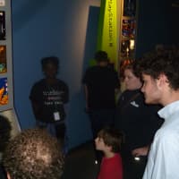 <p>Guides walked visitors through video game history at the Hudson River Museum&#x27;s &quot;The Art of Video Games&quot; exhibit in Yonkers.</p>