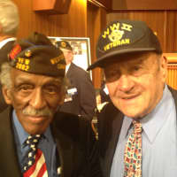 <p>Bill Moye, of New Rochelle (left), and  Anthony &quot;Tony&quot; Marsella, of Mamaroneck.</p>