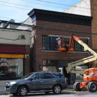 <p>The future home of the Winston restaurant in Mount Kisco, with the building facing East Main Street (Route 117).</p>