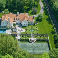 <p>The home at 1248 Oenoke Ridge was one of the homes on the Twilight Tour conducted by Realtors from William Pitt Sotheby&#x27;s International Realty in New Canaan.</p>
