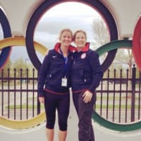 <p>Amy Dixon, right, and Lindsey Cook will be one of two teams representing the U.S. in the competition.</p>
