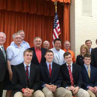 <p>Seniors from Fairfield Warde High School and Fairfield Prep were honored Tuesday by local lawmakers and veterans for their choice in joining the military after high school.</p>