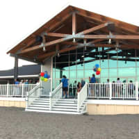 <p>Fairfield&#x27;s Penfield Pavilion, which was completed in 2011, was damaged by Hurricane Sandy.</p>