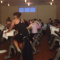 Saw Mill Club Members Dedicated To Early Spin Class 