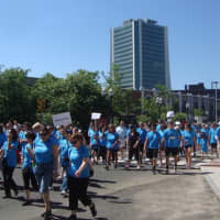 <p>More than 2,600 people and 232 teams participated in the 5k walk.</p>