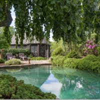 <p>A view of a pool that looks like a lagoon at 5 Meeting House Road in Pawling. </p>