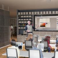 <p>The new computer lab will have a classroom for classes and meetings, such as ESL, computer skills, and employment seminars.</p>
