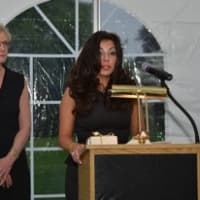 <p>VNS Westchester Board Chair, Kyle OLoughlin-Cahill and United Hebrew Vice President of Development and Marketing (accepting Distinguished Leadership Award on behalf of Rita C. Mabli).
</p>