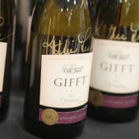 <p>Autographed bottles of Kathie Lee Gifford&#x27;s wine, GIFFT. </p>