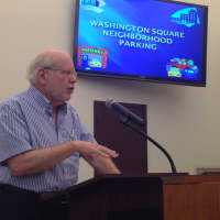 <p>Ralph Engel speaks in opposition to the proposed law, saying the commuter problem isn&#x27;t as bad as the town has made it out to be. </p>