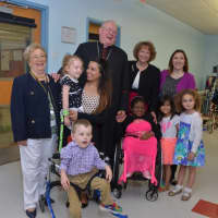 <p>Cardinal Timothy M. Dolan blessed children, families and staff at the John A. Coleman School and Children&#x27;s Rehabilitation Center.</p>