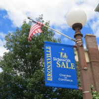<p>The first day of the Bronxville Sidewalk Sale drew more than 50 businesses and organizations.</p>