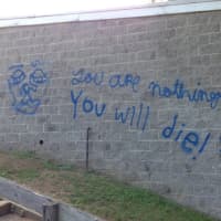 <p>Zinnser Park was damaged by graffiti over the June 7-8 weekend</p>