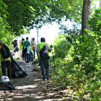 <p>Members of Yonkers organizations participated in the cleanup.</p>