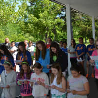 <p>Groups of Increase Miller students read poetry as part of the school&#x27;s 50th anniversary celebration.</p>