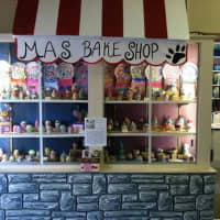 <p>Clay-baked figures were put on display at the Mamaroneck Avenue School &quot;bake shop.&quot;</p>
