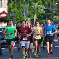 <p>Hard-core runners also found their stride in the New Canaan Mile.</p>