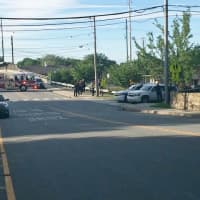 <p>Fairfield police are blocking the Unquowa entrance to the train station on Friday morning on the report of a suspicious package. </p>