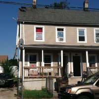 <p>No one was hurt but a 46 Leeds St. residence sustained damage in an early morning fire Tuesday in Stamford.</p>