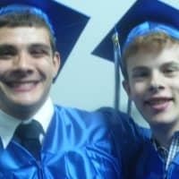 <p>Joseph Brigante and Aaron Brodsky, two members of the Class of 2014. </p>