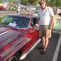 <p>Skip Lerow and his 1966 Corvette Stingray.</p>