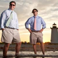 <p>Brothers Ian and Shep Murray are the founders and CEOs of Stamford-based vineyard vines. </p>