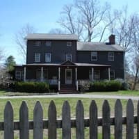 <p>The house at 68 Old Stamford Road in New Canaan is open for viewing on Sunday.</p>