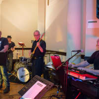 <p>Parker Avenue Band plays at the gala.</p>