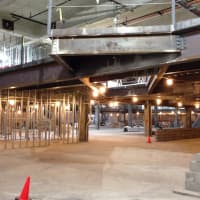 <p>This will be the entrance to the new Chelsea Piers Athletic Club. </p>
