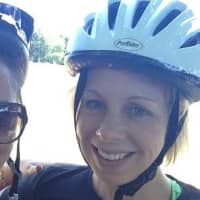 <p>Erin Harrison French, left, and her sister, Alexis, will ride in the Connecticut Challenge to honor their cousin, Chris Cook, who died in April after a battle with cancer. </p>