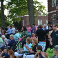 <p>Onlookers at Mount Kisco&#x27;s parade.</p>