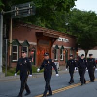 <p>Somers firefighters in Mount Kisco&#x27;s parade.</p>