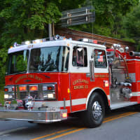 <p>A Montrose firetruck in Mount Kisco&#x27;s parade.</p>