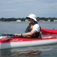 <p>David Park, author of Kayaking in and around the Norwalk Islands.</p>