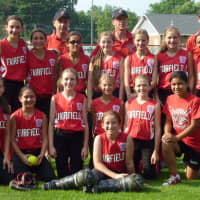 <p>The Fairfield 11-year-old All-Star softball team. See story for IDs.</p>