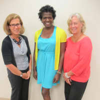 <p>From left, Lindsay Farrell, president/CEO of Open Door Family Medical Centers; Leoni Parker, director of Public Health Programs for the Westchester County Department of Health; and Lisa Buck, director of The Bridge Fund of Westchester. </p>
