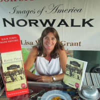<p>Author Lisa Grant will be selling and signing copies of her book on the history of Norwalk at several Sheffield Island events this weekend.</p>
