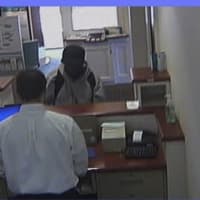 <p>Surveillance footage of the suspect in Thursday morning&#x27;s robbery.</p>