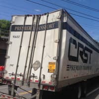 <p>The rear of the truck was damaged. </p>