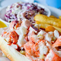 <p>Lobster Roll at Ocean House Oyster Bar in Croton-On-Hudson.</p>