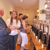 <p>Customers were encouraged to try all the products in Westport&#x27;s new store Olivette. </p>