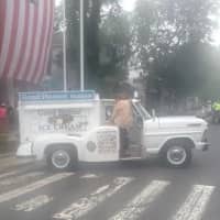 <p>An ice cream truck sells cool treats at the end of Main Street during Ridgefield Rewinds Summerfest. </p>