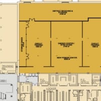 <p>The proposed new fitness center at the Scarsdale High School.</p>