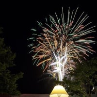 <p>The 60 Years of Summers event at Cross County Shopping Center in Yonkers ended with a fireworks display.</p>