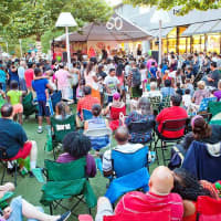 <p>Live band performances were part of the festivities at Cross County Shopping Centers 60 Years of Summers event.</p>