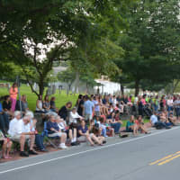 <p>The Bedford Fire Department held its parade on Friday evening in Bedford Village.</p>
