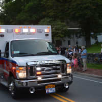 <p>A Mount Kisco ambulance in the Bedford Fire Department&#x27;s parade.</p>