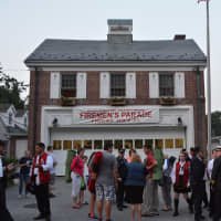 <p>The Bedford firehouse</p>