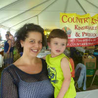 <p>Brewster resident Alicia Maston and her son Joey, 3. </p>